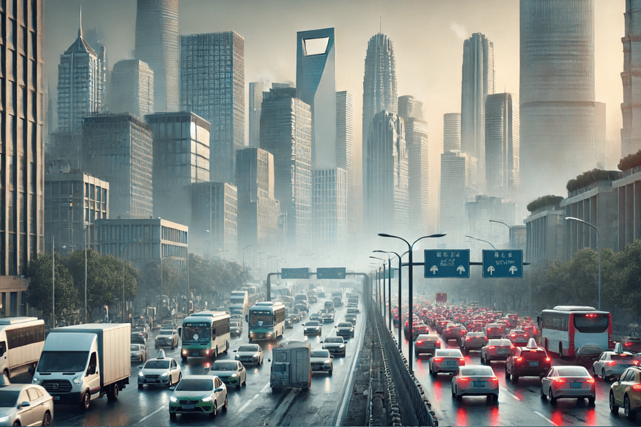 Featured image of the article Impact of Traffic Emissions on Public Health in Urban Areas: Latest Scientific Insights.