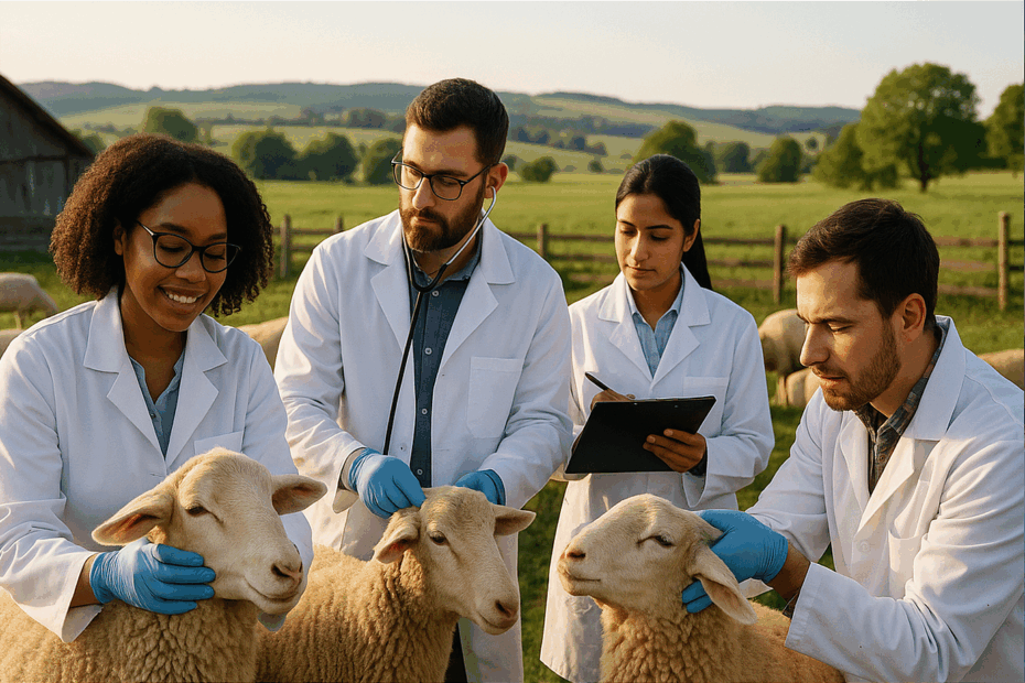 Featured image of the article Sheep Health Issues Cutting-Edge Research and Solutions.