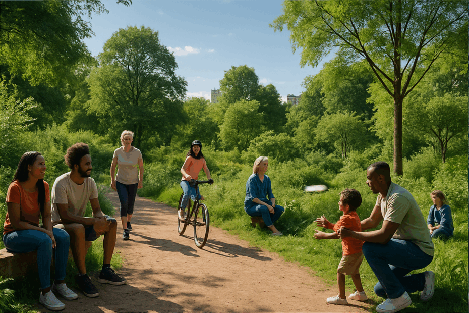 Featured image of the article The Multifaceted Role of Green Spaces in Urban Environments.