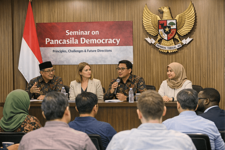Featured image of the article Pancasila Democracy: Contemporary Scientific Perspectives on Indonesia’s Foundational Political Model.