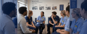 Featured image of the article about history of mental health nursing.