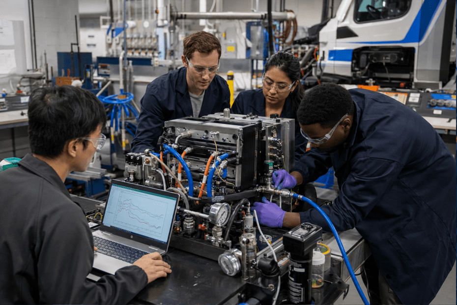 Featured image of the article Hydrogen Fuel Cells in 2026: Recent Advances, Persistent Barriers and Emerging Applications.