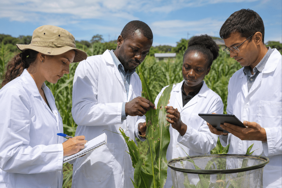 Featured image of the article Plant-Based Biopesticides Against *Spodoptera frugiperda*: Recent Scientific Advances.